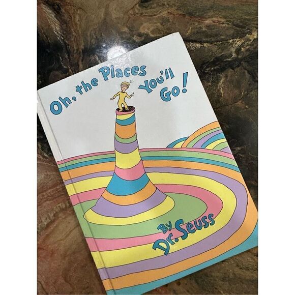 Dr Suess Oh The Place You’ll Go first edition in VGUC - Picture 16 of 16